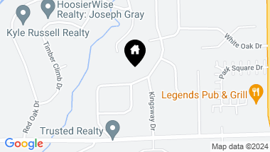 Map of 1290 Richwood Drive, Avon IN, 46123