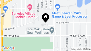 Map of 4510 W Saint Clair Place, Denver CO, 80212