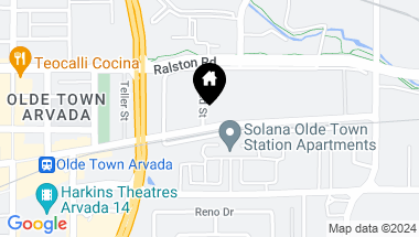 Map of 6907 Grandview Ave, Arvada CO, 80002