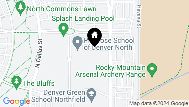 Map of 5833 Galena Street, Denver CO, 80238