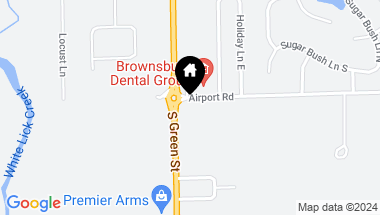 Map of 7065 E County Rd. 400 N., Brownsburg IN, 46112
