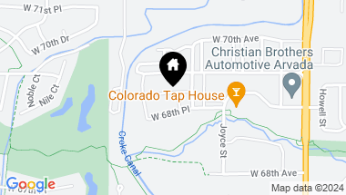 Map of 15214 W 69th Ave, Arvada CO, 80007