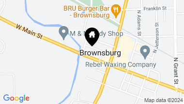 Map of 44 W Main Street, Brownsburg IN, 46112