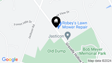 Map of 631-A Gravelly Hollow Rd, Medford NJ, 08055