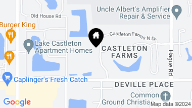 Map of 7604 Castleton Farms West Drive Unit: 17, Indianapolis IN, 46256