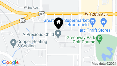 Map of 7050 W 119th Avenue, Broomfield CO, 80020