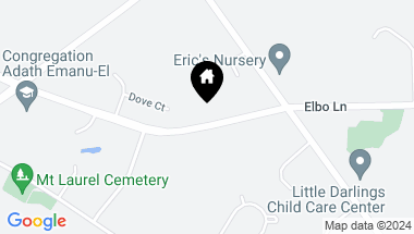 Map of 246 Elbo Ln, Mount Laurel NJ, 08054