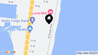 Map of 1005 N Ocean Avenue, Seaside Park NJ, 08752