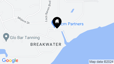 Map of 395 Breakwater Drive, Fishers IN, 46037