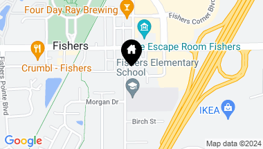 Map of 11478 Lantern Road, Fishers IN, 46038