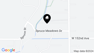 Map of 2635 Spruce Meadows Drive, Broomfield CO, 80023