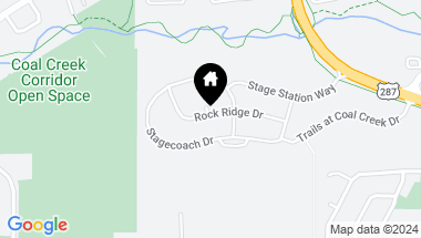 Map of 728 Rock Ridge Dr, Lafayette CO, 80026