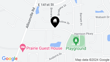 Map of 8395 Harrison Parkway, Fishers IN, 46038