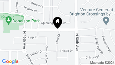 Map of 4876 Longs Peak Street, Brighton CO, 80601