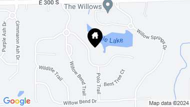 Map of 11574 Weeping Willow Drive, Zionsville IN, 46077