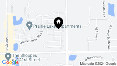 Map of 9733 Silver Leaf Drive Unit: 5506, Noblesville IN, 46060