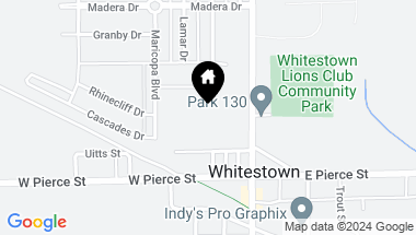 Map of 6417 Wasco Drive, Whitestown IN, 46075