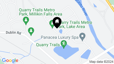 Map of 2284 Quarry Trails Drive, Columbus OH, 43228
