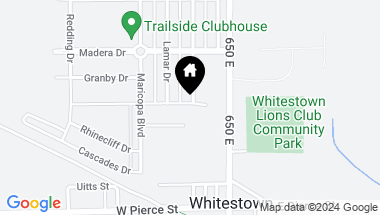 Map of 6439 Wasco Drive, Whitestown IN, 46075