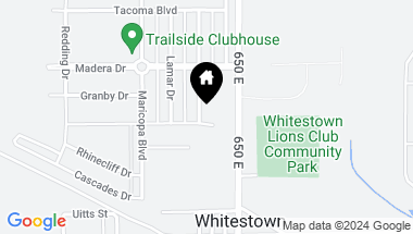 Map of 6460 Wasco Drive, Whitestown IN, 46075