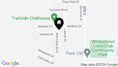 Map of 2794 Maricopa Boulevard, Whitestown IN, 46075