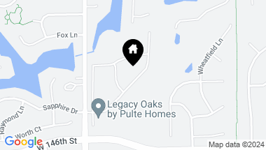 Map of 14818 Legacy Oaks Drive, Carmel IN, 46032