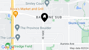 Map of 3009 Madison Ave M-311, Boulder CO, 80303
