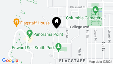 Map of 1077 Gilbert Street, Boulder CO, 80302