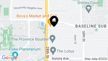 Map of 2830 E College Ave 3, Boulder CO, 80303