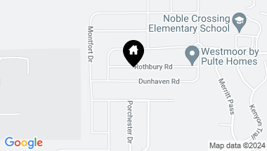 Map of 5334 Dunhaven Road, Noblesville IN, 46062