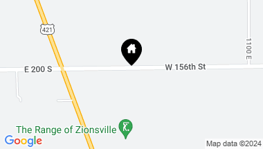 Map of Unassigned 200 South, Zionsville IN, 46077