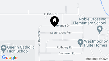 Map of 5314 Laurel Crest Run, Noblesville IN, 46062