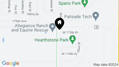 Map of 17577 Drake St, Broomfield CO, 80023