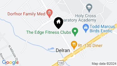 Map of 1030 S Chester Ave, Delran NJ, 08075