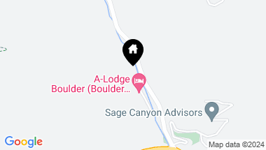 Map of 265 Fourmile Canyon Dr, Boulder CO, 80302