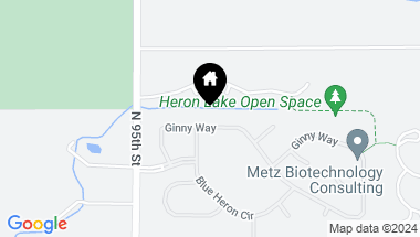 Map of 2559 Ginny Way, Lafayette CO, 80026