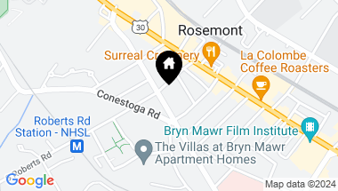 Map of 1041 County Line Rd #2, Bryn Mawr PA, 19010