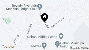 Map of 804 S Chester Ave, Delran NJ, 08075