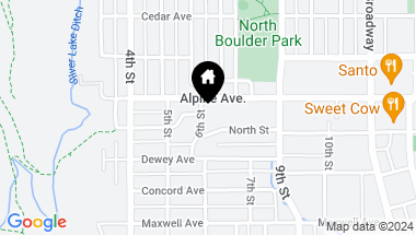 Map of 2670 6th St, Boulder CO, 80304