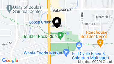 Map of 2530 28th St 118, Boulder CO, 80301