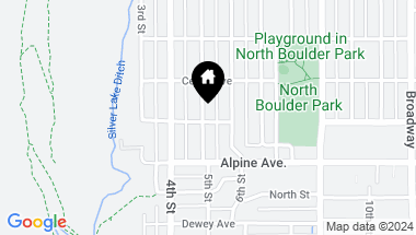 Map of 2800 5th St, Boulder CO, 80304