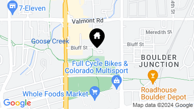 Map of 2920 Bluff St 231, Boulder CO, 80301