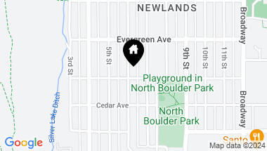 Map of 3004 6th St, Boulder CO, 80304