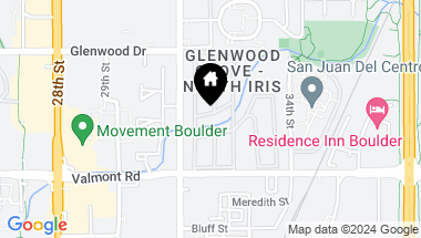 Map of 3003 Valmont Rd 68, Boulder CO, 80301