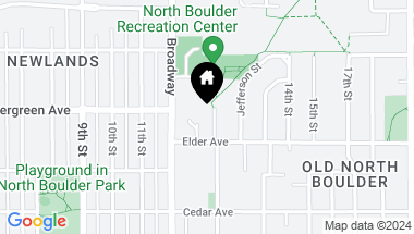 Map of 3015 13th St, Boulder CO, 80304