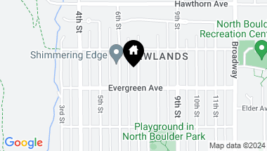 Map of 3131 7th St, Boulder CO, 80304