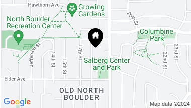 Map of 3150 18th St, Boulder CO, 80304