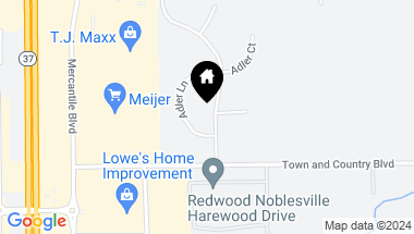 Map of 16969 Cole Evans Drive, Noblesville IN, 46060