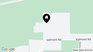 Map of 7929 Valmont Road, Boulder CO, 80301