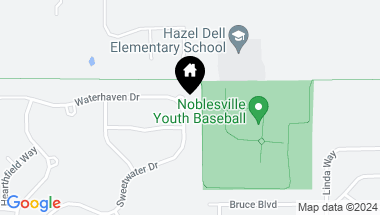 Map of 5311 Sweetwater Drive, Noblesville IN, 46062